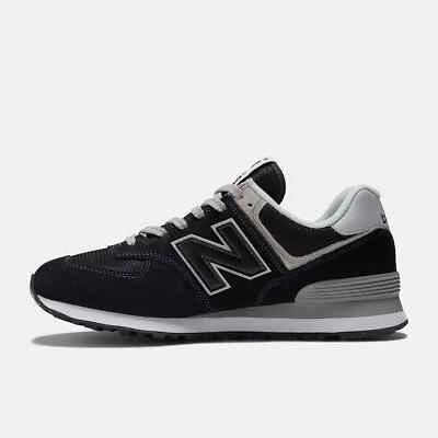 New Balance 574 Core En Negro Y Gris Todas Las Tallas Stock Limitado - Imagen 1 de 4