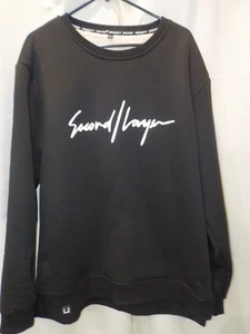 Second/Layer Pullover Sweatshirt Sheepskin Lining Memory Design Size 4X - Picture 1 of 4