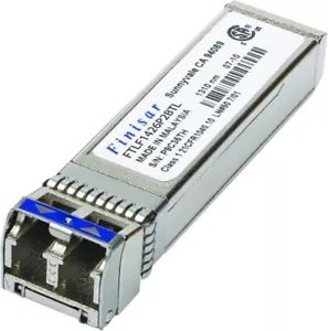 13 - MÓDULO TRANSCEPTOR FINISAR FTLF1426P2BTL 6Gb/s 1310nm SFP+ - Imagen 1 de 1