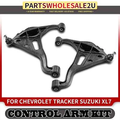2x Front Lower Control Arm & Ball Joint for Chevrolet Tracker Suzuki Vitara XL-7 - Image 1 of 4