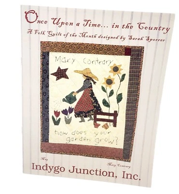 Indygo Junction by Sarah Sporrer Nursery  Rhymes Quilt of The Month  ~May - Image 1 of 3