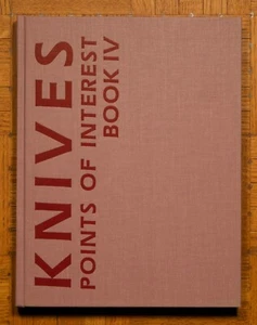 1993 1st HC, Knives: Points of Interest Book IV by Jim Weyer pub. by Weyer/FL - Picture 1 of 8