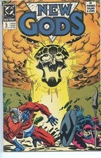 New Gods 1989 series # 5 near mint comic book