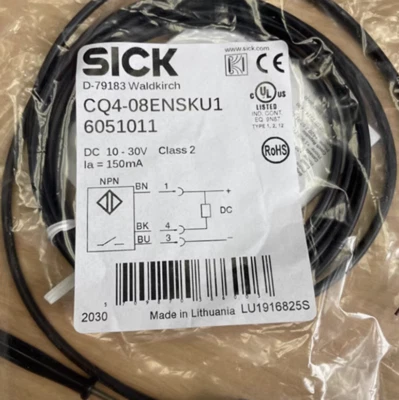 1PC NEW SICK Proximity sensor CQ4-08ENSKU1 6051011 #LL - Image 1 of 4