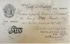 GREAT BRITAIN - UK - ENGLISH BANKNOTES - CHOICE OF NOTE AND STYLE