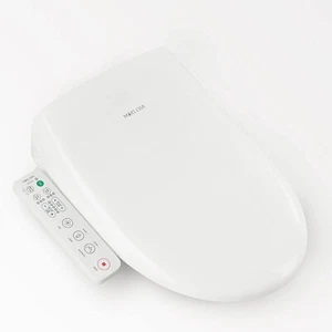 Mokleba Elongated Shape Smart Toilet Seat with Side Control Panel,Warm Air Dryer - Picture 1 of 9