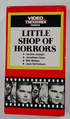 Vintage 1985 Video Treasures Presents Little Shop of Horrors VHS Foto 1 de 4