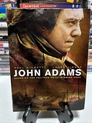 John Adams Complete DVD 3 Disc Set HBO Series 2008 Paul Giamatti - Image 1 of 4