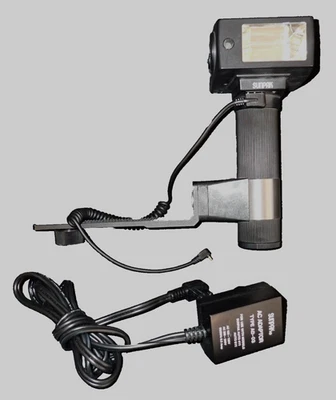 Sunpak Auto 511 Electronic Flash Unit Handle Mount Vintage Bracket and Cables - Image 1 of 4
