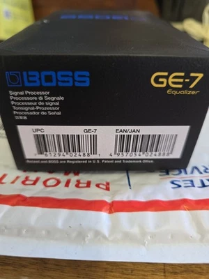 Boss GE-7 Equalizer EQ Pedal XTS Midrange Graphic Mod - Image 1 of 4