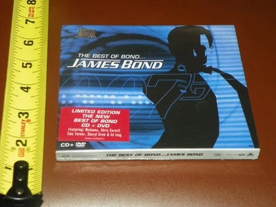 Sealed New “Best Of James Bond” CD + DVD Movie Soundtrack Combo - Image 1 of 2