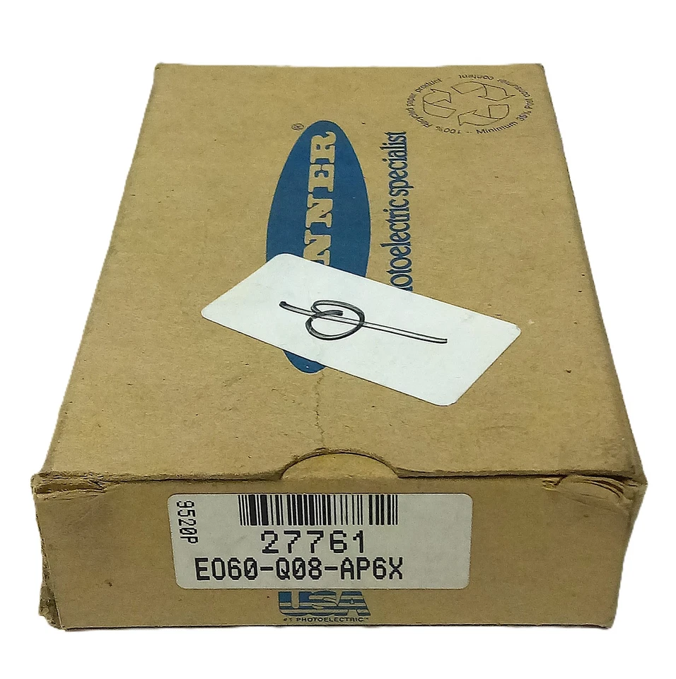 Banner Engineering EO60-Q08-AP6X 27761 10-30 V DC Photoelectric Sensor - Image 1 of 4