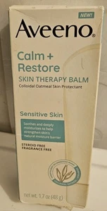 AVEENO CALM+RESTORE CREAM-FOR SENSITIVE DRY SKIN-HYDRATES AND PROTECTS, 1.7 OZ - Picture 1 of 1