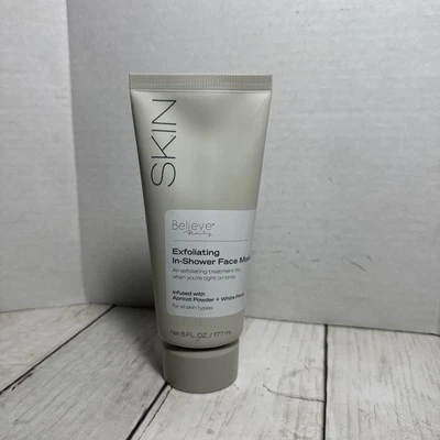 Mascarilla facial exfoliante en ducha Believe Beauty 6 OZ para todo tipo de piel Foto 1 de 4