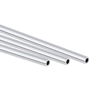 3 x 6063 Aluminum Round Tube 8mm OD 5mm Inner Dia 300mm Length Pipe Tubing - Picture 1 of 5
