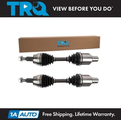 TRQ Front CV Axle Shaft Set For 2007-2009 Chrysler Aspen 2004-2009 Dodge Durango Foto 1 de 4