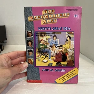 Kristys Great Idea~Baby-Sitters Club #1~Ann M Martin 1986 Paperback 1st Edition - Picture 1 of 7