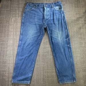 Jeans Wrangler Para Hombres 40x30 Azul 13MWZ Corte Vaquero Western Ajustes Rectos 38x29 EE. UU. - Imagen 1 de 19