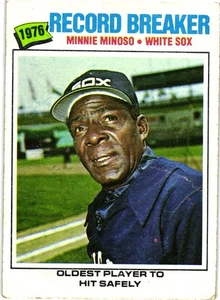 1977 Topps - Record Breaker Minnie Minoso #232 - Bild 1 von 2