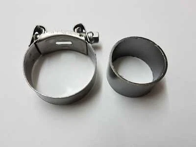 Honda VTX 1800 C 2002 - 2004 escape caja coleccionista sello y abrazadera para silenciador - 1 Foto 1 de 3