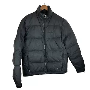Chaqueta acolchada Eddie Bauer EB700 plumón de ganso negra mediana 700 acolchada invierno LEER - Imagen 1 de 15