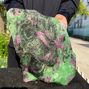 18.95LB Natural green Ruby zoisite (anylite) crystal Chakra Healing Energ - Picture 1 of 18