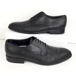Paul Smith Hombres Zapatos Reino Unido 10 Negro Daniel Derby Cuero Con Cordones Vestido de Oficina - Imagen 1 de 14