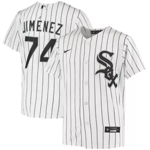 Camiseta deportiva de jugador Eloy Jiménez Chicago White Sox Nike réplica alternativa juvenil - blanca - Imagen 1 de 7