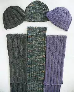Everyone's Favorite Knit Hat & Scarf Pattern - Picture 1 of 1