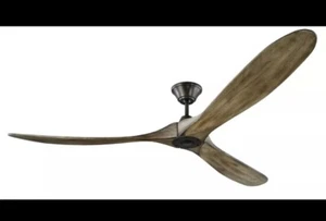 Visual Comfort 3MAVR70AGP Maverick 70" Ceiling Fan Aged Pewter with 3 Oak Blades - Picture 1 of 14