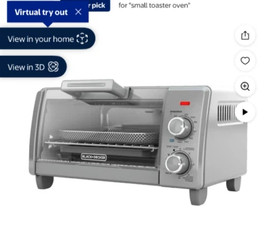 Hardly used air fryer and toaster oven - Image 1 of 2