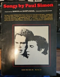 Songs By Paul Simon Charing Cross Sheet Music 1967 - Picture 1 of 3
