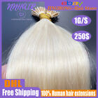 Nano Ring Ruassian Remy Human Hair Extensions Micro Beads Double Drawn 1G/S 250S