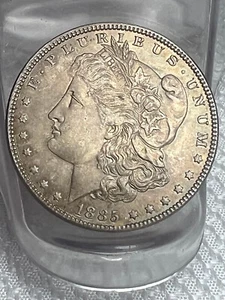 1885 Silver Dollar Morgan US Coin 90% Silver - Picture 1 of 7