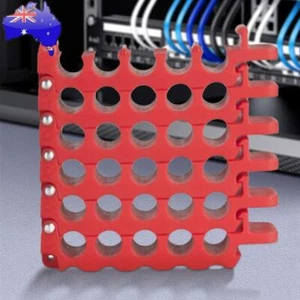 Network Cable Bundle Wire Comb for Computer Room Cable Fixer Wire Harness - Afbeelding 1 van 21