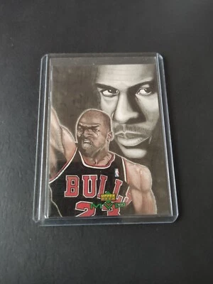 1999-00 Upper Deck MVP #W28 Michael Jordan Draw Your Own Trading Card Winner - Image 1 of 2