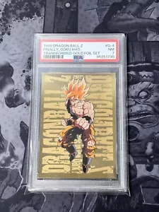 PSA 7 1999 Dragon Ball Z Finalmente Goku ha trasformato il set di lamina d'oro - Foto 1 di 1
