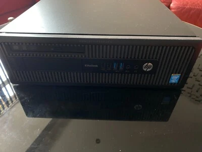 HP EliteDesk 800 G1 500GB HDD Intel Core i5-4690 3.5GHz 8GB RAM Windows 10 Pro - Image 1 of 4