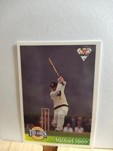 MICHAEL SLATER 🏆1993/94 #59 Futera AUSTRALIA The Ashes Cricket Card🏆FREE POST - Foto 1 di 2