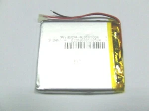 BATTERIA LITIO 1500mhA 3,7 VOLT 6,7 CM X 6 CM SPESSORE 6 MM - Foto 1 di 1