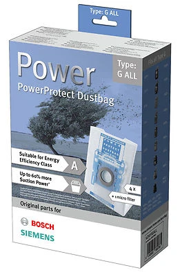 BOSCH & SIEMENS VZ41FGALL Vacuum Cleaner Dust Bags + Filter - Image 1 of 2