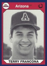 1990 Collegiate Collection Arizona Wildcats #8 Terry Francona