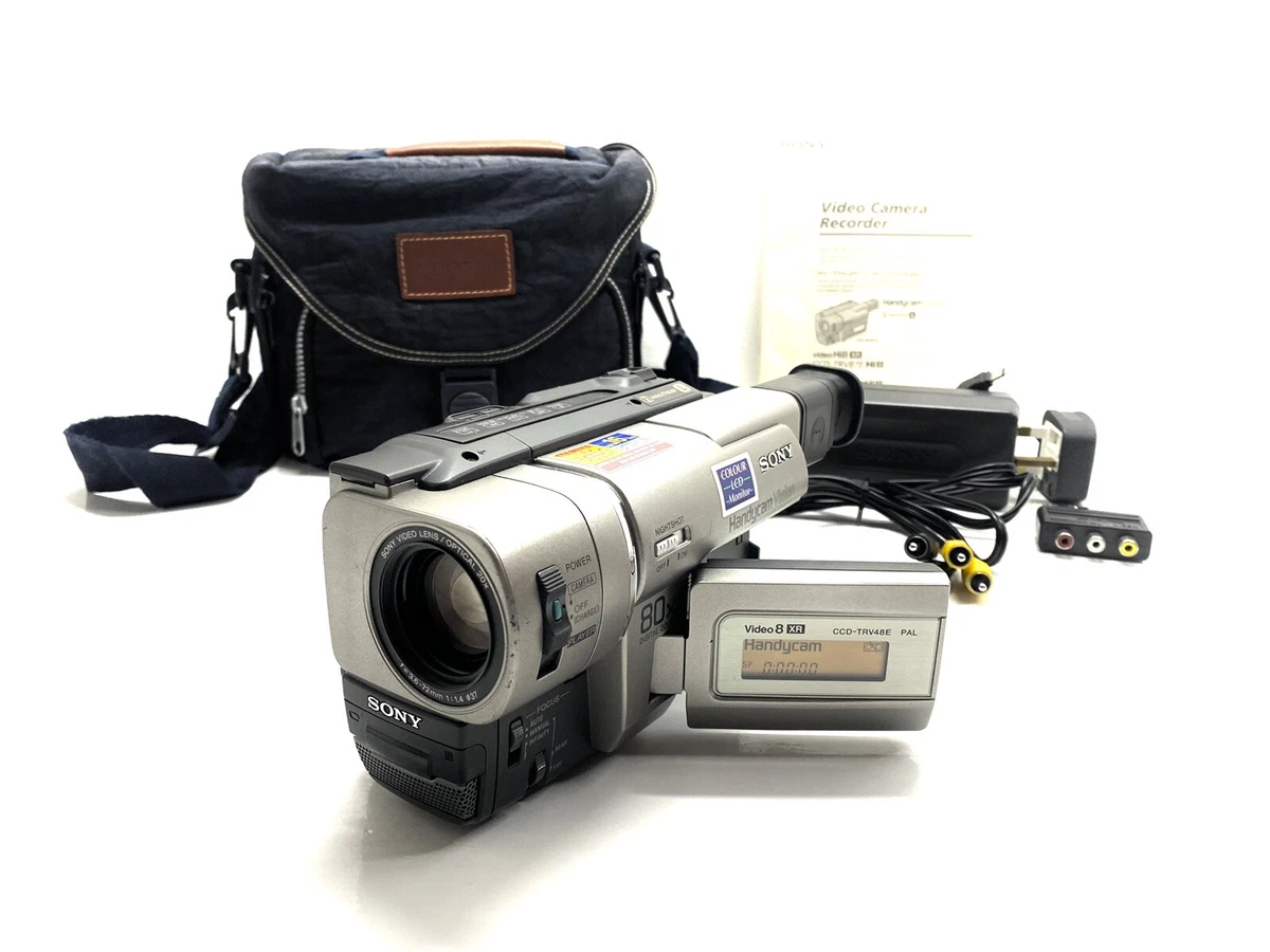 SONY ハンディカム　セット Sony Handycam 80x Digital Zoom Hi8 Camcorders for sale - eBay