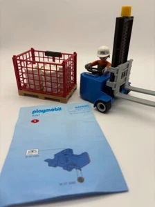 Playmobil 5257 City Action Gabelstapler Kinderspielzeug komplett Spielset Zubehör - Bild 1 von 7