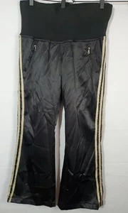 VANILLA STAR SweatPants JUNIORS SIZE 11 Striped Silky Track Y2K Vintage - Picture 1 of 10