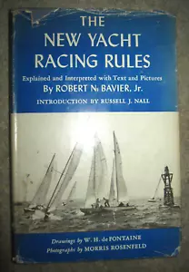 Vtg HC, The New Yacht Racing Rules by Robert N. Bavier, Jr., 1948 w supplement - Picture 1 of 12