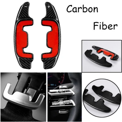 Real Carbon Fiber Steering Wheel Paddle Shifter For Mercedes Benz AMG E53 GT CLS — 第 1/4 张图片