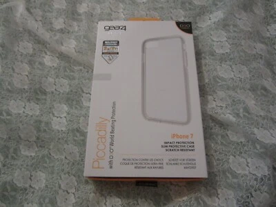 Gear4 Black Piccadilly  D30 iPhone 7 Phone Case Clear - Image 1 of 3