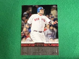 2013 Topps Update Postseason Heroes #13 David Ortiz Boston Red Sox - Picture 1 of 1