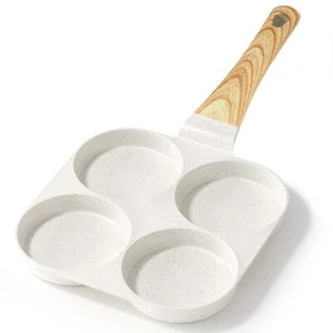 Nonstick Egg Frying Pan 4-Cup Granite Non Stick Omelette Pan Skillet for Brea... - Picture 1 of 7